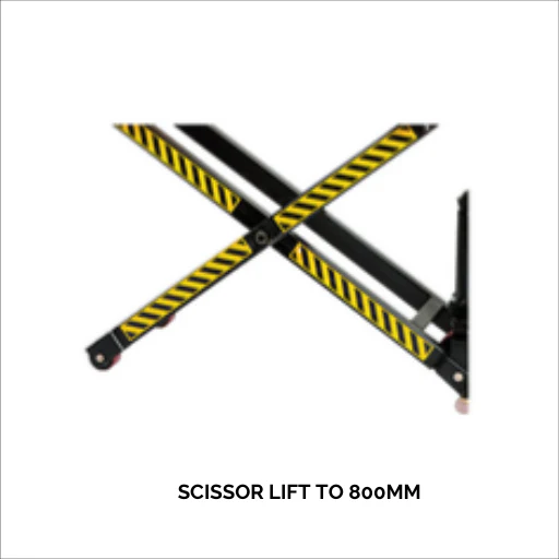 1000KG High Lift Pallet Jack Truck 540mm Wide - Image 3