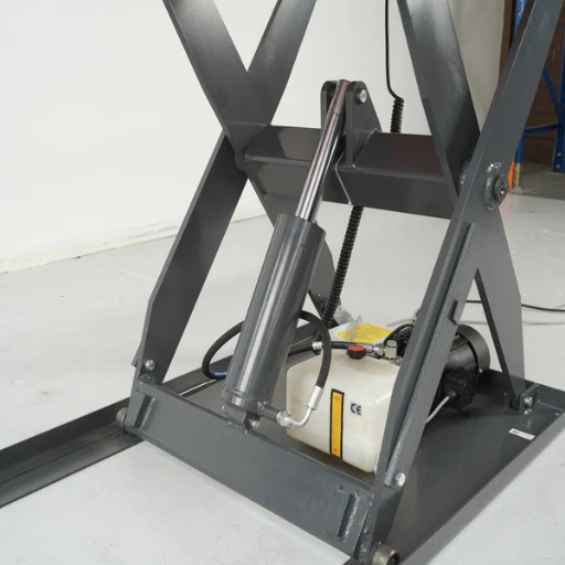 Electric scissor lift table 1t capacity lift height 1010mm - Image 10