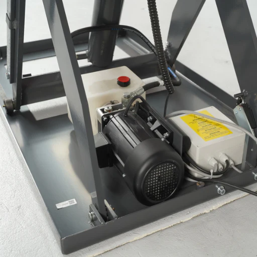 Electric scissor lift table 1t capacity lift height 1010mm - Image 9