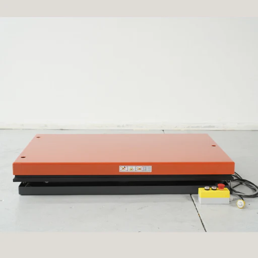 Electric scissor lift table 2t capacity lift height 1010mm - Image 4