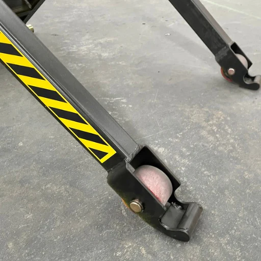 Pallet truck jack high lift 800mm capacity 1T fork width 680mm - Image 10