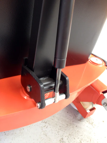Semi Electric Walkie Stacker Lifter Lifting 2500mm 1T Straddle Leg - Image 5